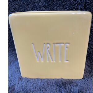 Rae Dunn "Write" Pen/Pencil Holder By Magenta
